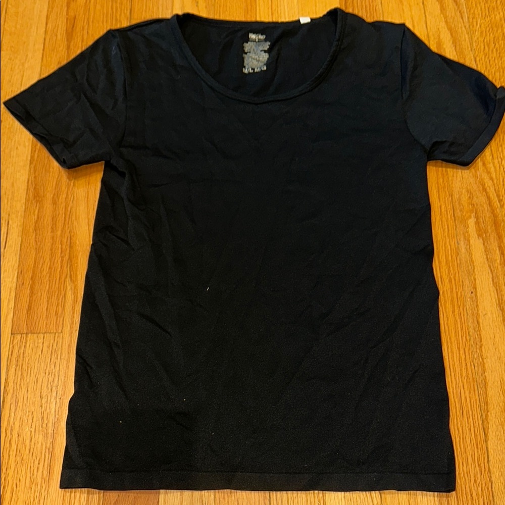 Athletic Material  Black Women's Top